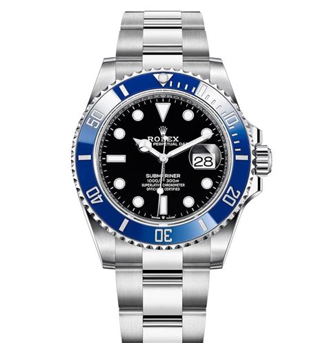 Rolex Submariner Date 'Blueberry' 41mm 18kt White Gold.